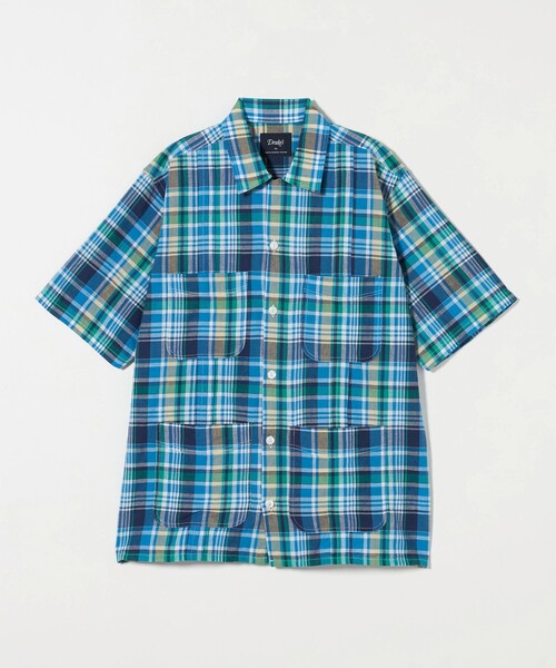 【Sale】Drakes Shirts シャツ コットン チェック ドレイクス マドラスシャツ DR24F／S／DR2A4A | Drake's (Men