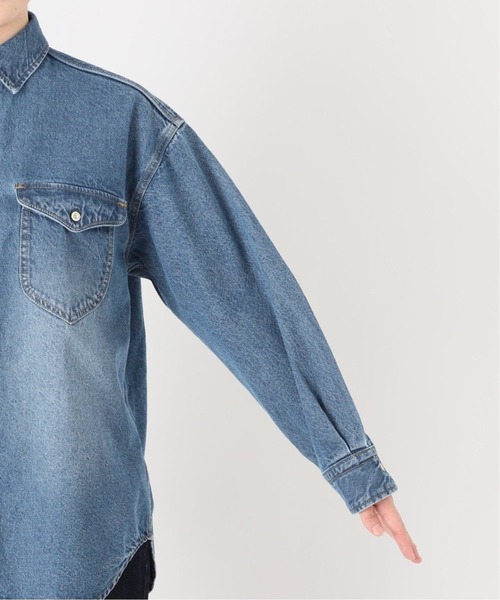 Le denim シャツ スローブイエナ SLOBE IENA（スローブイエナ）の「《追加2》LE DENIM BDUシャツ