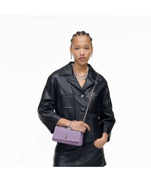 ザ レザーデュアル チェーンウォレット MARC JACOBS 財布 THE DUAL CHAIN WALLET/ザ レザー デュアル