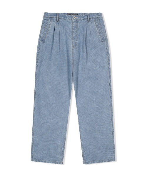 YESEYESEE（イエスアイシー） ワイドパンツ ジーンズ Two Tucked 