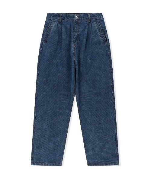 YESEYESEE（イエスアイシー） ワイドパンツ ジーンズ Two Tucked 