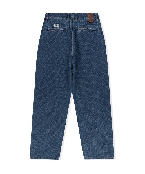 YESEYESEE（イエスアイシー） ジーンズ Two Tucked Ripstop Denim