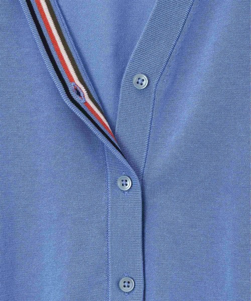 PS Paul Smith カーディガン ウィメンズ デザイン ステッチ Vネック