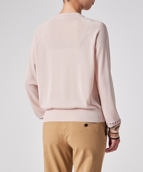 PS Paul Smith カーディガン ウィメンズ デザイン ステッチ Vネック