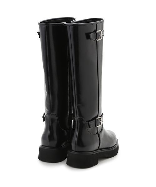 【新品 未使用】 SNIDEL スナイデル バリエライダースブーツ Lサイズ 黒 SNIDEL（スナイデル） ブーツ バリエライダースブーツ レディース