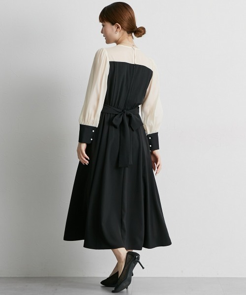 Jolie et Jolie（ジョリー エ ジョリー） ドレス カシュクールウエスト