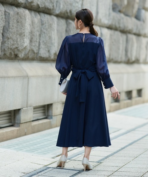 Jolie et Jolie（ジョリー エ ジョリー） ドレス カシュクールウエスト 