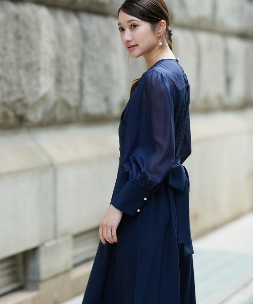 Jolie et Jolie（ジョリー エ ジョリー） ドレス カシュクールウエスト