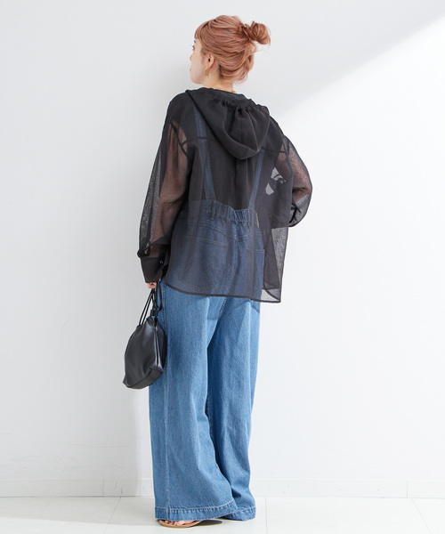 「B.C STOCK」 「Simplicite」ジャケット FREE ウッド レディース_画像5
