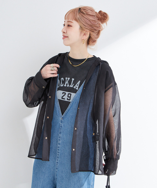 「B.C STOCK」 「Simplicite」ジャケット FREE ウッド レディース_画像8