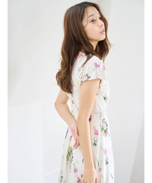 【SNIDEL HOME】カシュクールカットワンピース SNIDEL HOME（スナイデルホーム）の「トワルドジュイ