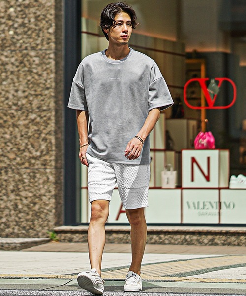 SOMEDIFF（サムディフ） ハーフパンツ パンツ リラックスハーフパンツ