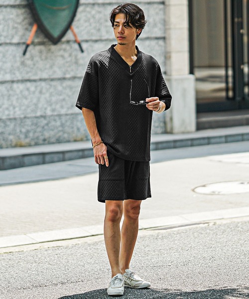 SOMEDIFF（サムディフ） パンツ リラックスハーフパンツ メンズ