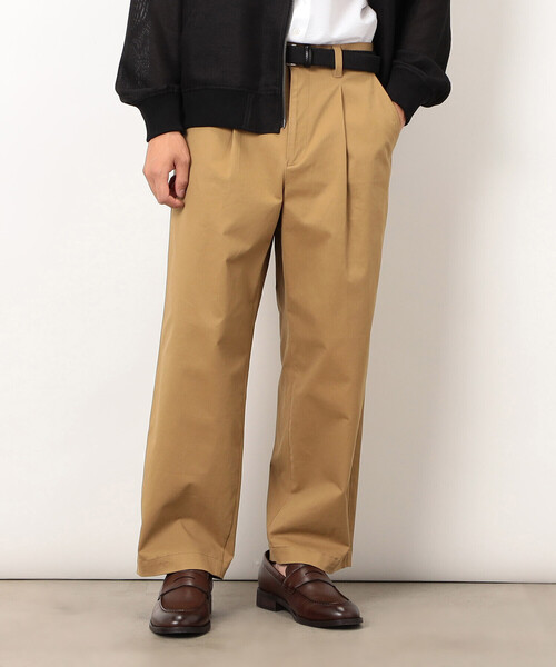 COMME CA ISM（コムサイズム） チノパン コットンストレッチツイル