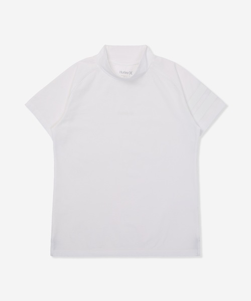 tシャツ 「Hurley/ハーレー」レディースモックネックTシャツ　吸汗速乾性　UPF50+　ゴルフ　ファントム　PHANTOM ICON BP SS Hurley tシャツ 「Hurley/ハーレー」ファントムスウェットT