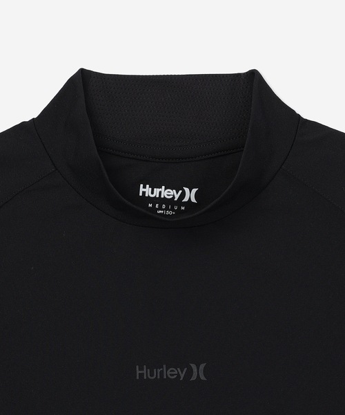 tシャツ 「Hurley/ハーレー」レディースモックネックTシャツ　吸汗速乾性　UPF50+　ゴルフ　ファントム　PHANTOM ICON BP SS Hurley tシャツ 「Hurley/ハーレー」レディースモックネックT