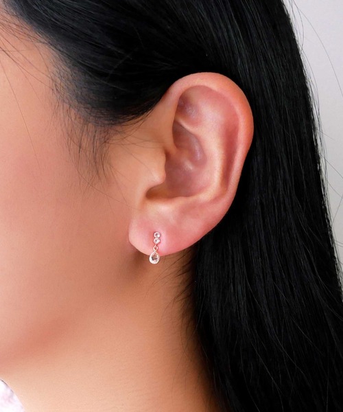 va vendome aoyama ピアス ホワイトトパーズ ピアス レディース