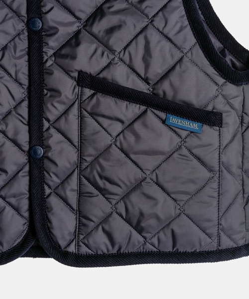 LAVENHAM（ラベンハム） ベスト ジレ Cropped Raydon Gilet Womens