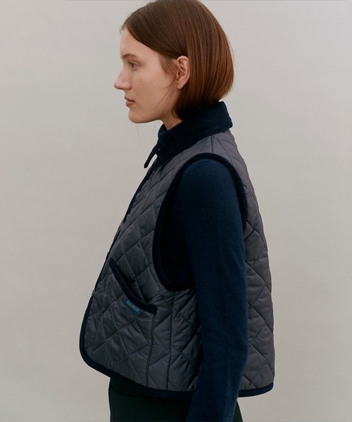 LAVENHAM（ラベンハム） ベスト ジレ Cropped Raydon Gilet Womens