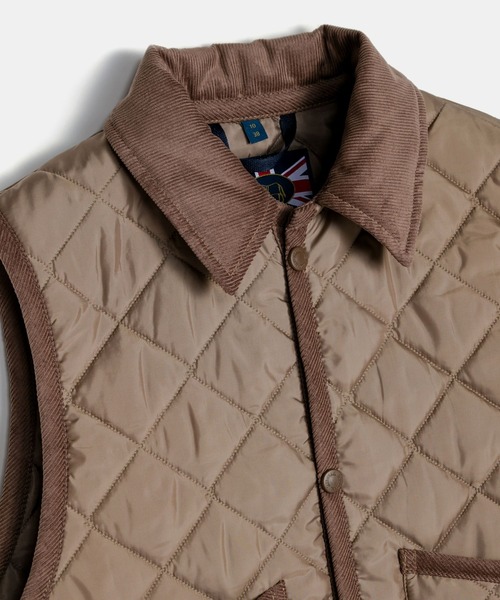 LAVENHAM（ラベンハム） ベスト ジレ Cropped Raydon Gilet Womens