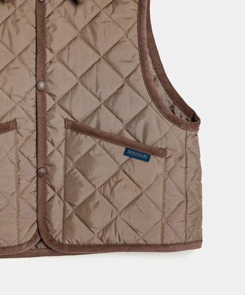 未使用に近い ラベンハム　ベスト CROPPED RAYDON GILET LAVENHAM（ラベンハム） ベスト ジレ Cropped Raydon Gilet Womens
