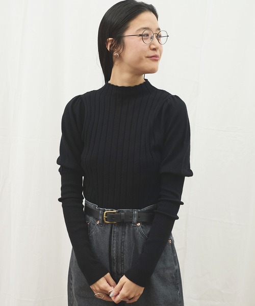 fig London（フィグロンドン） ニット セーター Audrey puff pullover