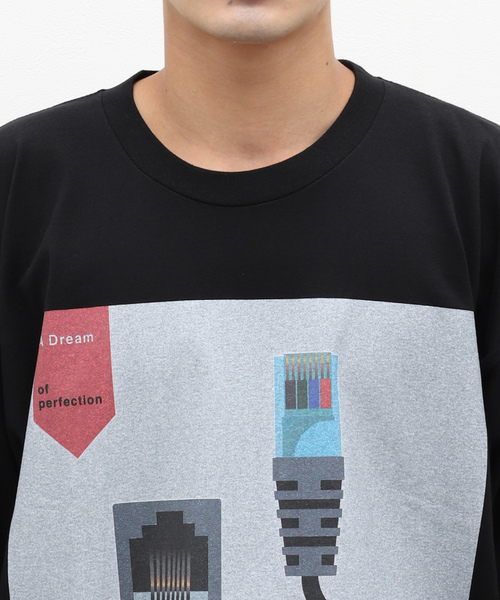 C.E（シーイー） 半袖Tシャツ LARGE ブラック メンズ : ZOZOTOWN Yahoo