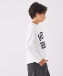 tシャツ キッズ 親子お揃いビックロゴロングT...の詳細画像2