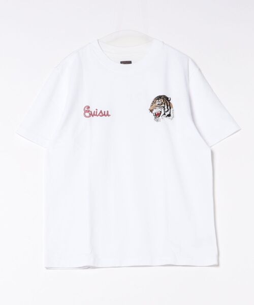 EVISU（エヴィス） tシャツ 「EVISU」TIGER SEAGULL S/S TEE