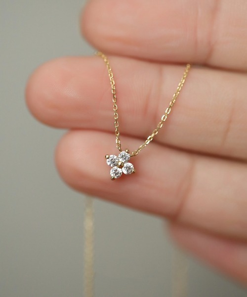 BURNER ネックレス 「blatto 925silver」シルバー925 クローバー