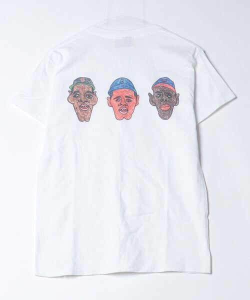 「EBBETS FIELD FLANNEL」 半袖Tシャツ SMALL ホワイト メンズ_画像2