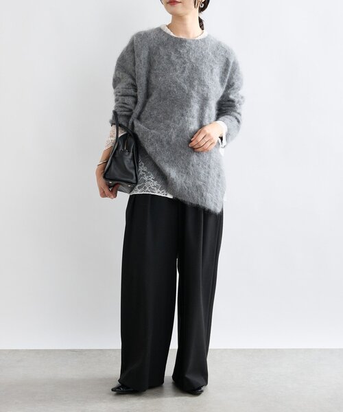 RIVE DROITE（リヴドロワ） ニット セーター 「ヘアリーな質感」起毛