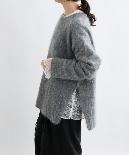 RIVE DROITE（リヴドロワ） ニット セーター 「ヘアリーな質感」起毛