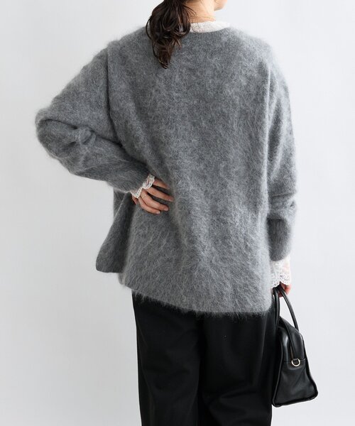 RIVE DROITE（リヴドロワ） ニット セーター 「ヘアリーな質感」起毛
