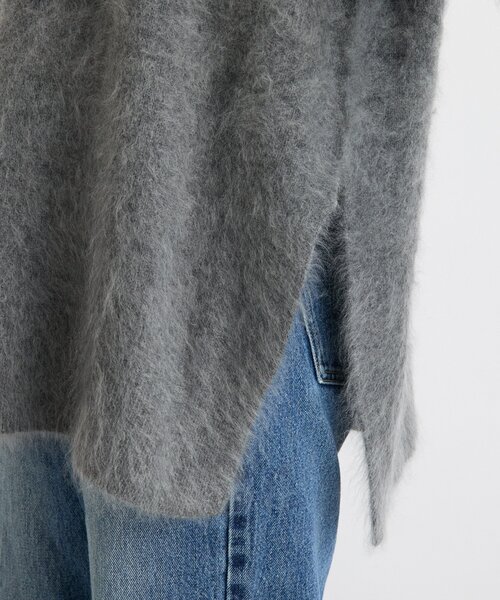 RIVE DROITE（リヴドロワ） ニット セーター 「ヘアリーな質感」起毛