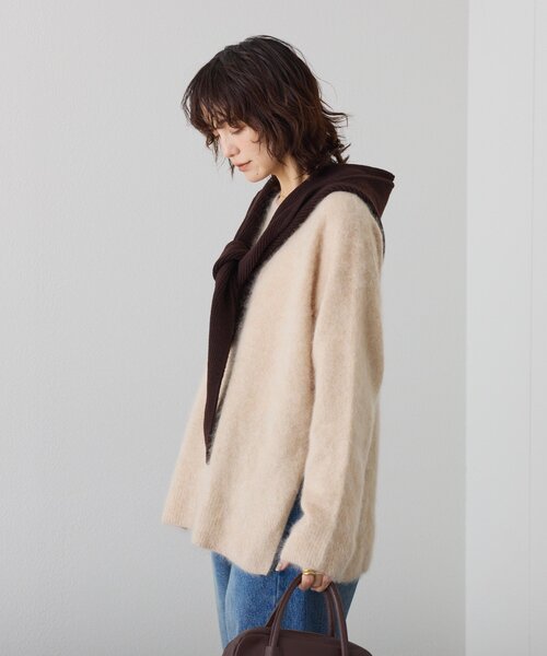 RIVE DROITE（リヴドロワ） ニット セーター 「ヘアリーな質感」起毛