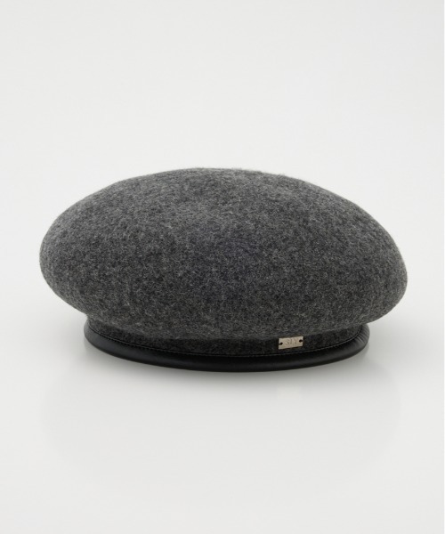SIVA ベレー帽　シヴァ julius ユリウス　帽子 SLY（スライ） 帽子 ベレー帽 WOOL PIPING BERET ウール パイピング