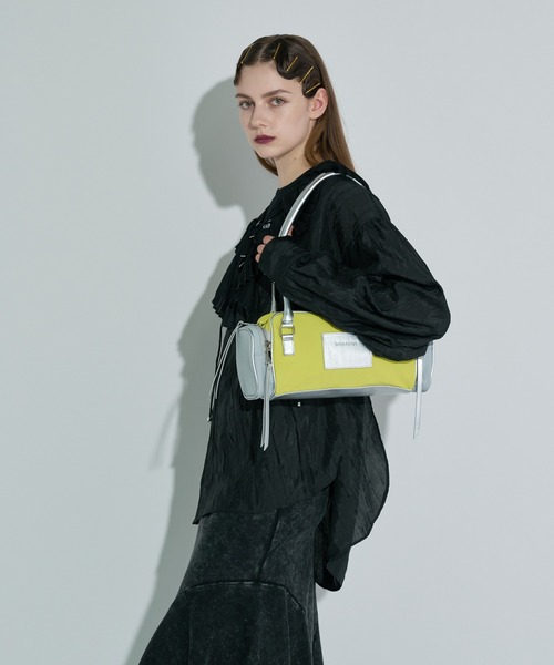 ハンドバッグ 2トーンカラーナイロンバッグ : ZOZOTOWN Yahoo!店 