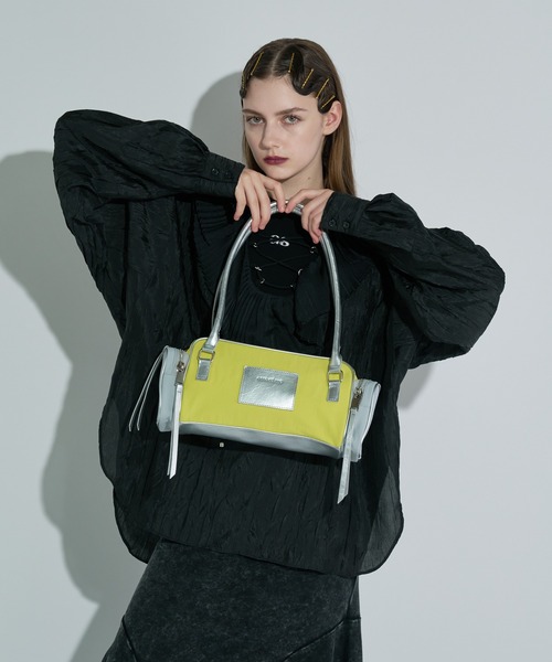 ハンドバッグ 2トーンカラーナイロンバッグ : ZOZOTOWN Yahoo!店 