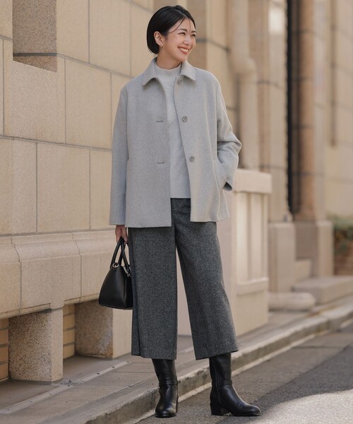 J.PRESS（J.プレス） ステンカラーコート コート ショートビーバー