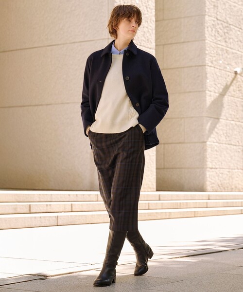 J.PRESS（J.プレス） ステンカラーコート コート ショートビーバー