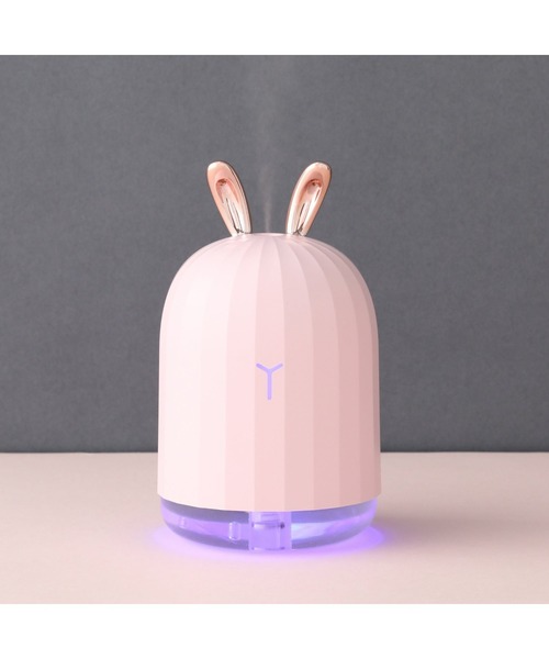 Francfranc（フランフラン） ミニ USB加湿器 ラビット ピンク