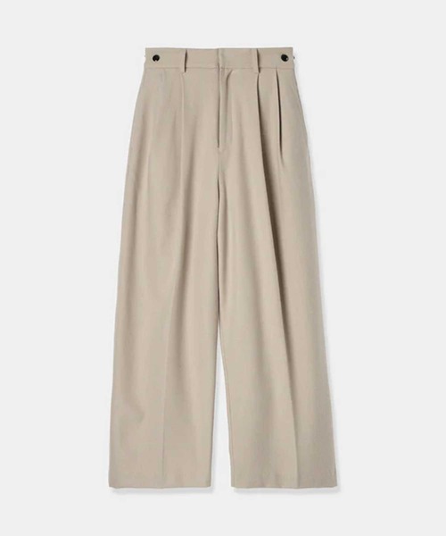 ワイドパンツ パンツ 「louren/ローレン」double tuck wide pants/ダブルタックワイドパンツ レディース