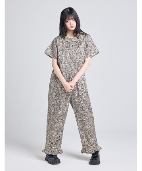 オールインワン 「RES」「little sunny bite」leopard all in one レディース