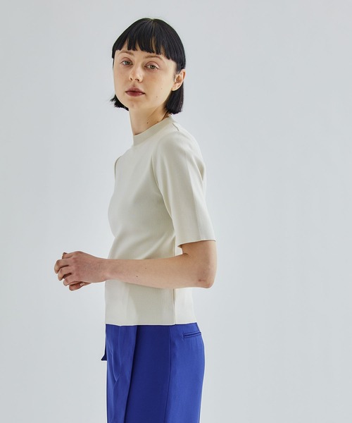 「UNITED TOKYO」 半袖ニット FREE ブラック レディース_画像3