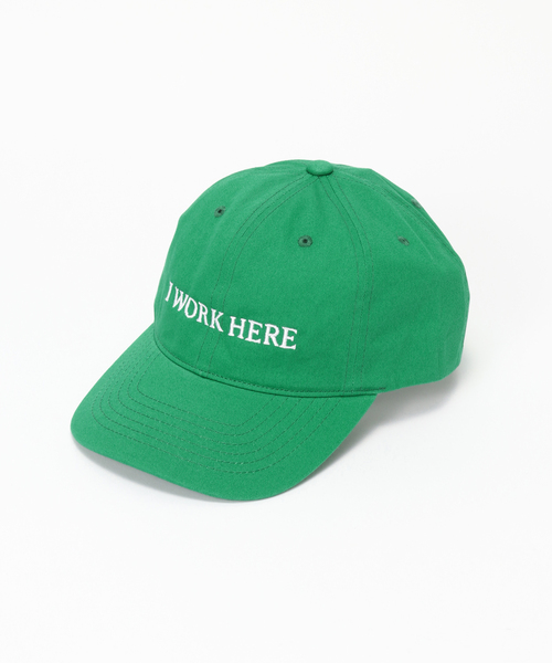 キャップ 帽子 IDEA BOOKS / アイディアブックス I WORK HERE