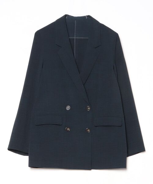 VIS（ビス） テーラードジャケット M ネイビー レディース : ZOZOTOWN