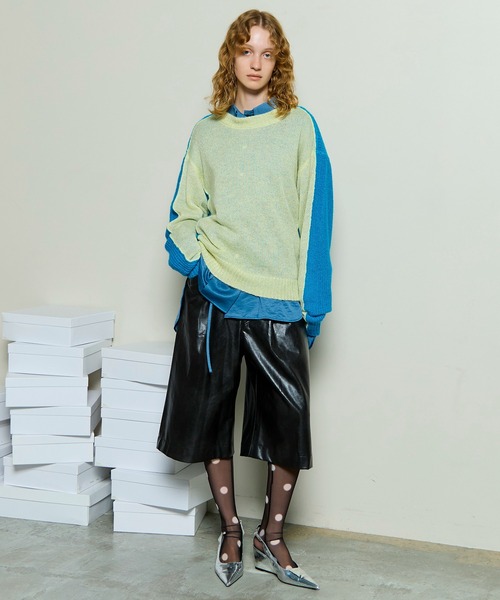 MAISON SPECIAL（メゾンスペシャル） ニット セーター Kid Mohair Two