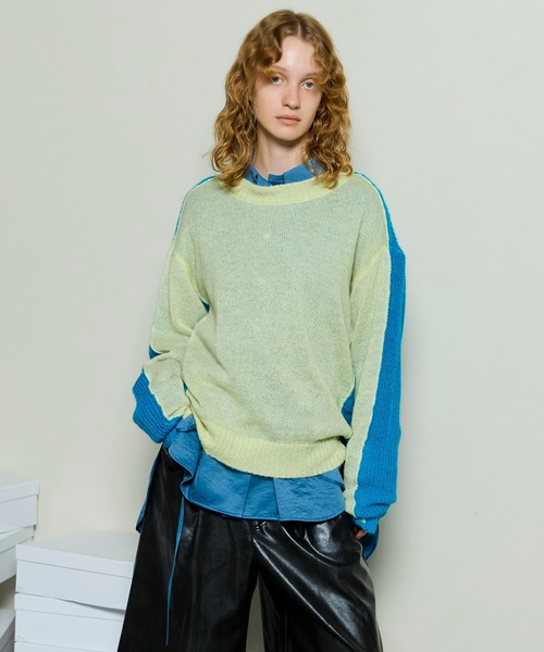 MAISON SPECIAL（メゾンスペシャル） ニット セーター Kid Mohair Two