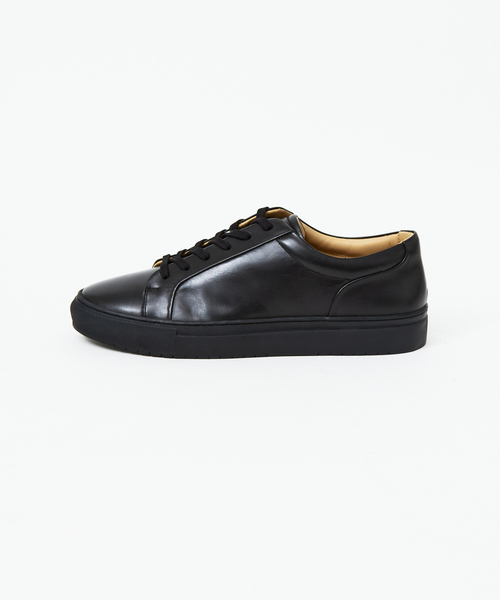 「alfredoBANNISTER」 ローカットスニーカー 39 ブラック メンズ_画像5